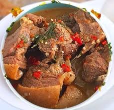 Fisherman soup with Goatmeat